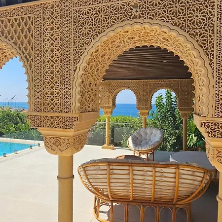 Seafront Villa, Pool Kids Pool, Walkway *